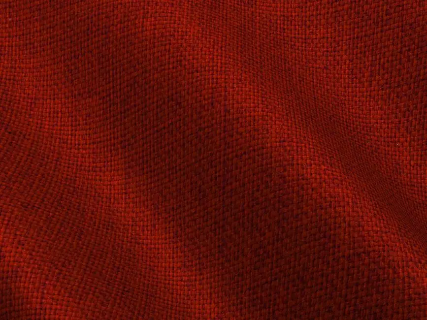 Detail tekstur kain katun dan linen alami